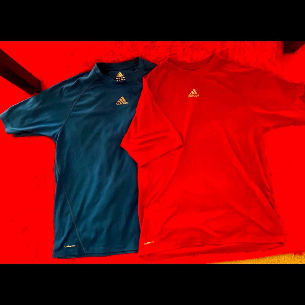 Bundle 2 Adidas clima elite sport t-shirts